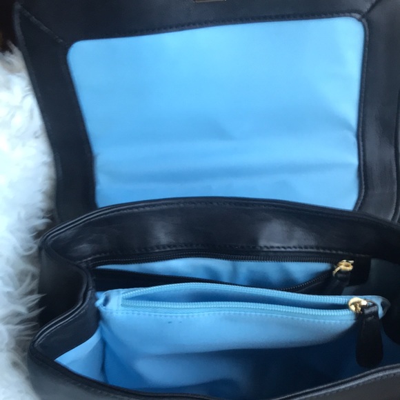 Cynthia Rowley Black Leather Bag - Picture 14 of 16